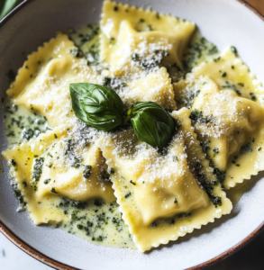 BUTTERNUT SQUASH RAVIOLI SUPPER