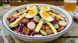 GERMAN CHICKEN SAUSAGE SALAD SUPPER New!