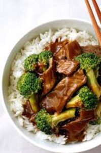 MONGOLIAN BEEF SUPPER