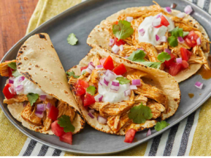 SHREDDED CHICKEN TACO SUPPER