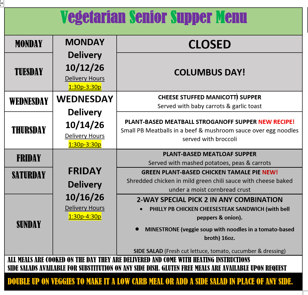 veg menu screenshot 10.12.26
