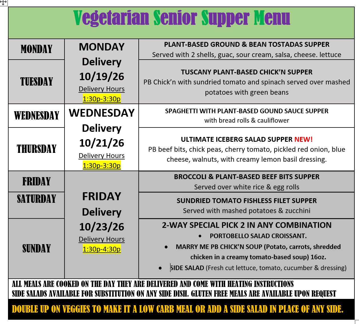 veg menu screenshot 10.19.26